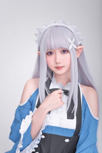 图片[1]-【SSS】小木曾AYA：以次元为画布，绘就跨次元美学诗篇【4期-405MB】-CoserBaby