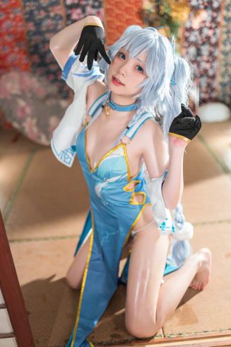图片[1]-【SSS】花铃：二次元世界的甜美与活力女神【69期-31GB】-CoserBaby