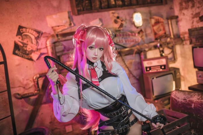 【SSS】凛子酱:从甜美少女到经典角色的完美演绎-CoserBaby