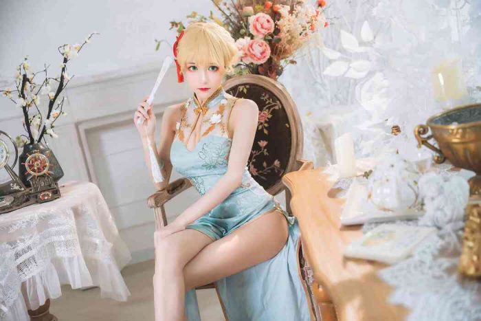 【单集】Tomoyo酱 COS 《少女前线-G36旗袍》 写真集-CoserBaby