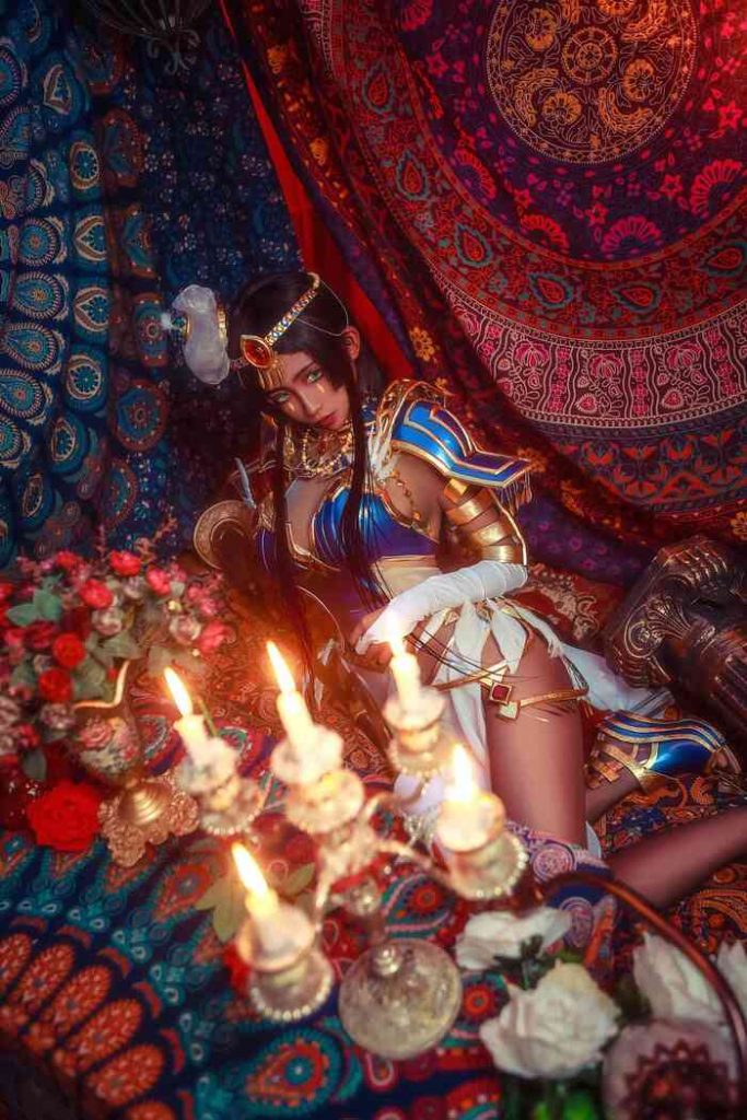 图片[1]-【单集】rioko凉凉子 COS 《Fate/Grand Order-山鲁佐德》 写真集【22P-434MB】-CoserBaby