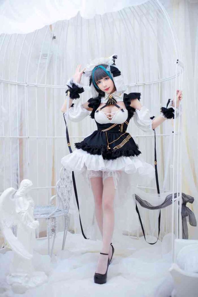 图片[3]-【单集】Tomoyo酱 COS 《碧蓝航线-柴郡》 写真集【28P-75MB】-CoserBaby