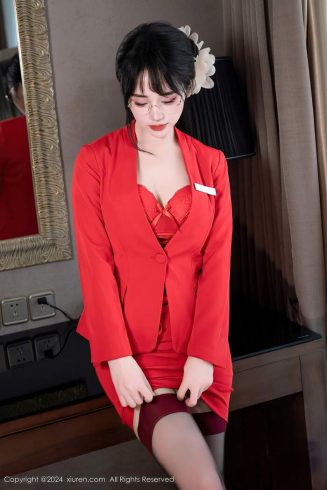图片[2]-【单集】XIUREN秀人网模特 汐汐爱吃草莓 模拍写真【61P-449MB】-CoserBaby