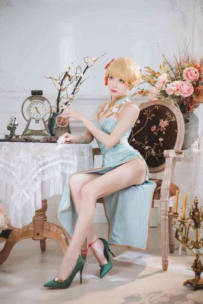 图片[3]-【单集】Tomoyo酱 COS 《少女前线-G36旗袍》 写真集【30P-178MB】-CoserBaby