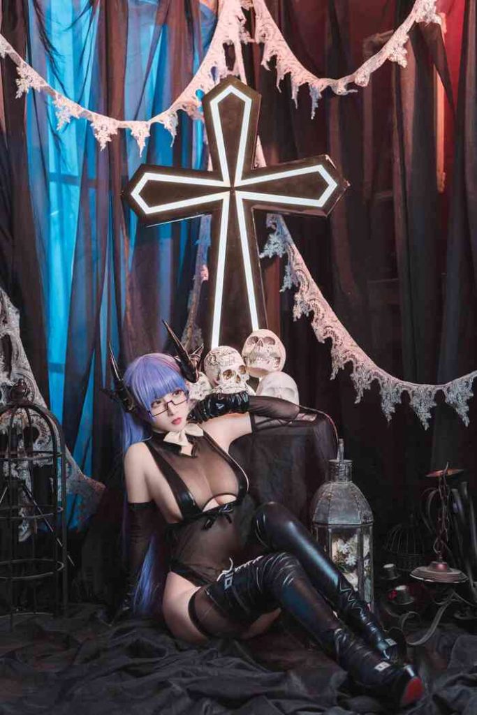 图片[5]-【单集】rioko凉凉子 COS 《苍蓝誓约-格奈森瑙》 写真集【25P-313MB】-CoserBaby