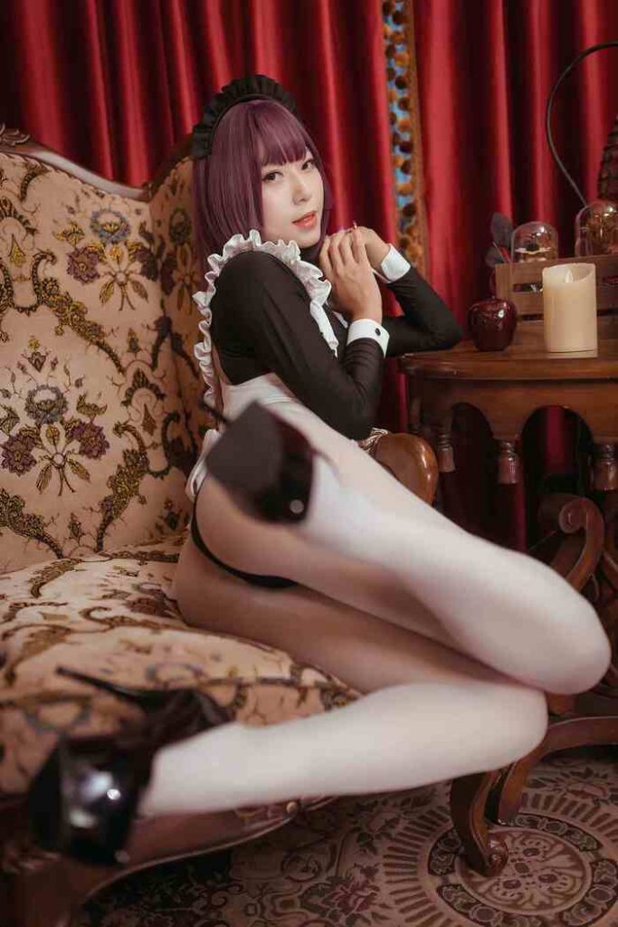 图片[6]-【单集】Money冷冷 COS 《高叉女仆》 写真集【25P-360MB】-CoserBaby