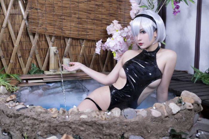 【单集】洛璃LoLiSAMA COS 《尼尔:机械纪元-2B 竞泳》 写真集【64-873MB】-CoserBaby